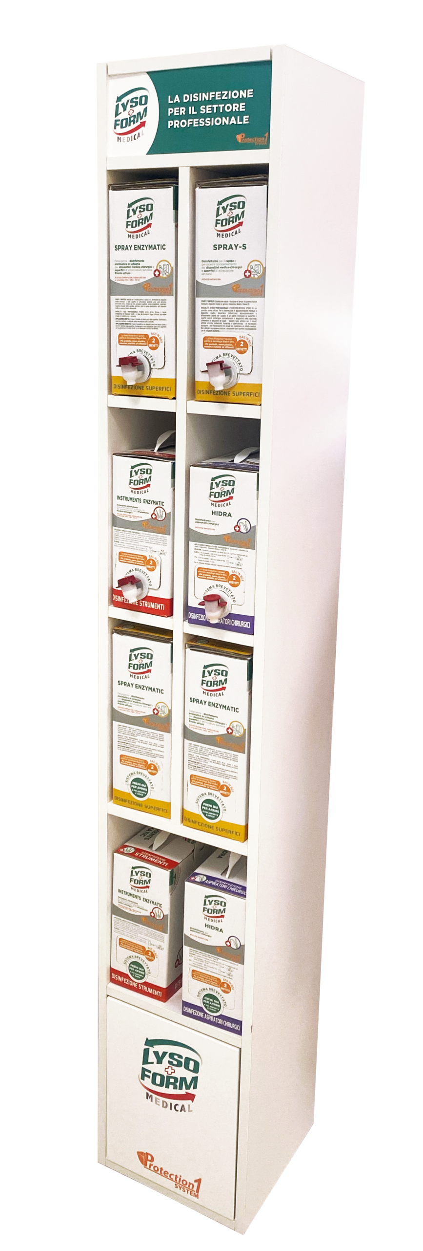 Lysoform Medical Bag-in-Box Cabinet